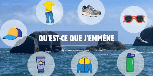 QU'EST-CE QUE J'EMMÈNE